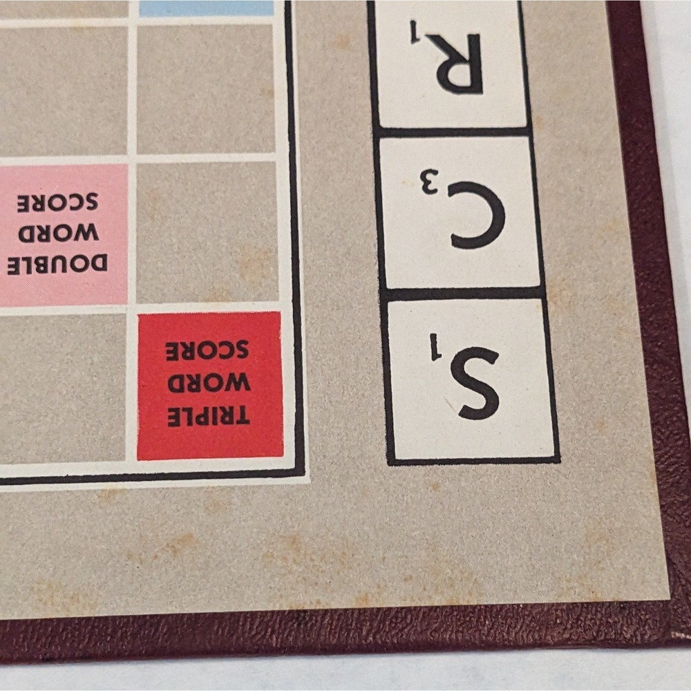 Scrabble Selchow & Righter Vintage (Board Game 1948-1953) Complete - Picture 8 of 16